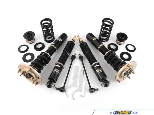 BC Racing BC Racing BR Series Extreme Low Coilover Kit - 3-Bolt Top Mount - BMW F80 M3, F82 M4 I-49E-BR