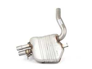 Rear Muffler With Exhaust Flap - F30