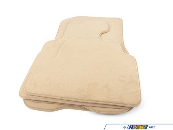 Genuine BMW Set Of Floor Mats Veloursveneto Beige - F32, F82 51477426297