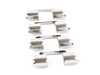 Bosch Rear Euro Ceramic Brake Pad Set 34216761281 View 6