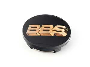 BBS Center Cap - Black/Gold - 70.6mm