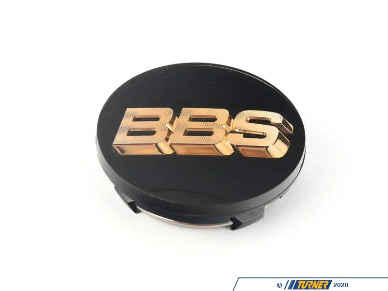 BBS センターキャップ LM エンブレム 黒ゴールド φ70 新品未使用 純正