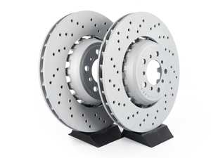 Cast Iron Front Brake Rotors - Pair (380x30mm)