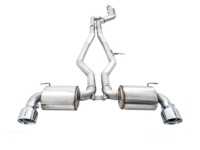 AWE AWE Touring Edition Cat-Back Exhaust - Chrome Silver or Diamond Black Tips - Toyota A90 GR Supra B58 3.0L BLK-EXH-TA90SUPR
