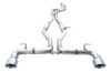AWE AWE Track Edition Cat-Back Exhaust - Chrome Silver Or Diamond Black Tips - Toyota A90 GR Supra B58 3.0L A90B58CBTRK View 3