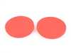 Griot's Red Foam Waxing Pads - 6.5" - 2 Pack 10624 View 1