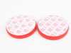 Griot's Red Foam Waxing Pads - 6.5" - 2 Pack 10624 View 2
