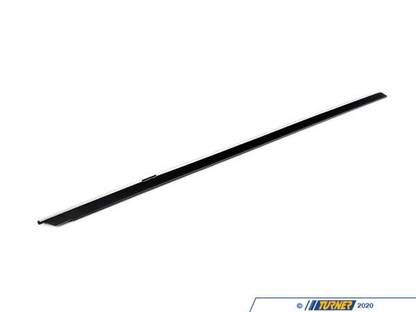 Genuine BMW Genuine BMW Waist Rail Trim Strip, Right - 51221886506 51221886506