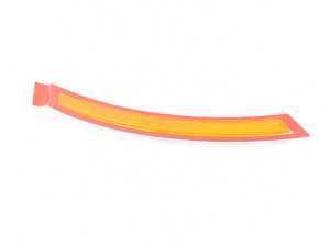 Genuine BMW Reflector - Bumper Cover (Yellow) - F15 X5