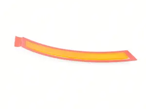 Genuine BMW Reflector - Bumper Cover (Yellow) - F15 X5