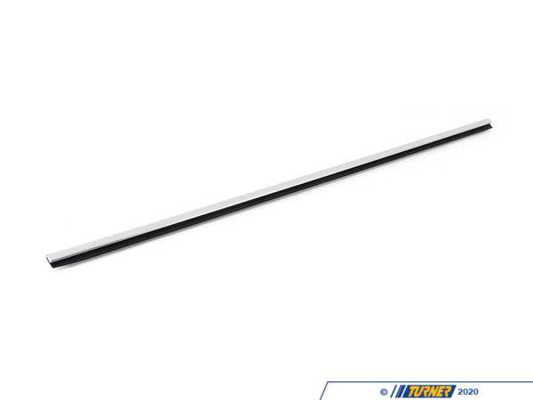 Genuine BMW OUTER WEATHERSTRIP, REAR LEF 51357332517