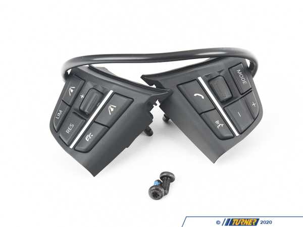Genuine BMW Multifunction Steering Wheel Switch - F01, F02, F10 61319229485