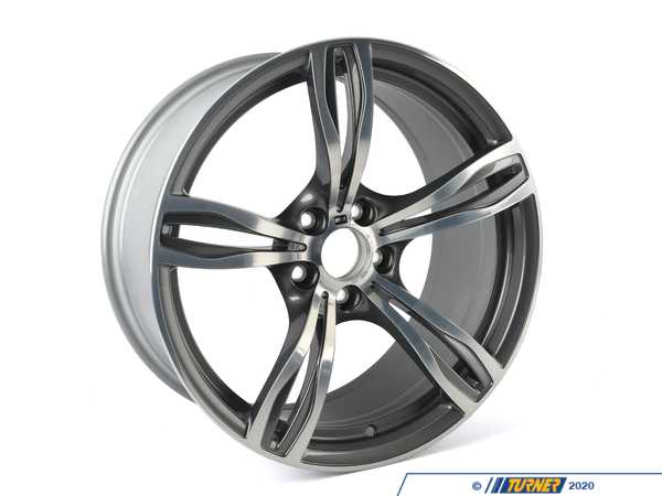 Genuine BMW BMW Light Alloy Wheel M Double Spoke 343 - 20'' - F06, F12, F13 36112283402