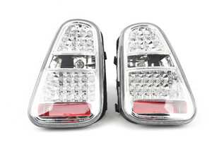 Chrome LED Tail Light R50 R52 R53 - Pair LT-MINI06CLED-TM
