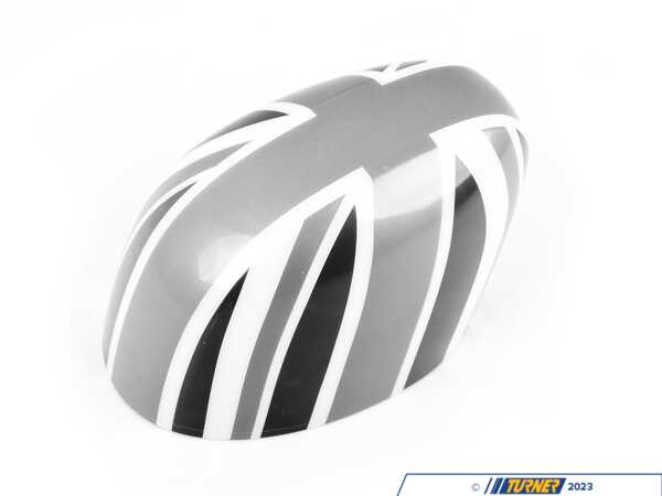 Genuine MINI Black Jack Mirror Cap - Left  51162465789