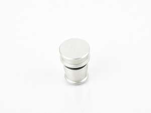 Billet Power Port Plug - "Eject" - Clear Anodized