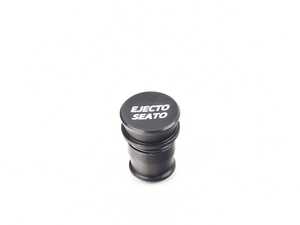 Billet Power Port Plug - "Ejecto Seato" - Black Anodized