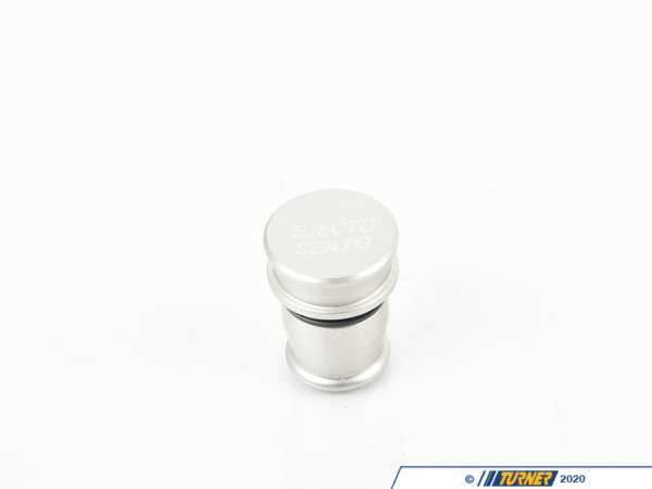 ECS Billet Power Port Plug - "Ejecto Seato" - Clear Anodized 028636ECS06-02