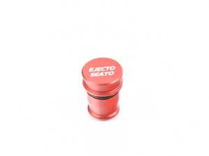 Billet Power Port Plug - "Ejecto Seato" - Red Anodized