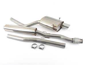 Scorpion Cat-Back Exhaust System 90mm Daytona Tip - Resonated