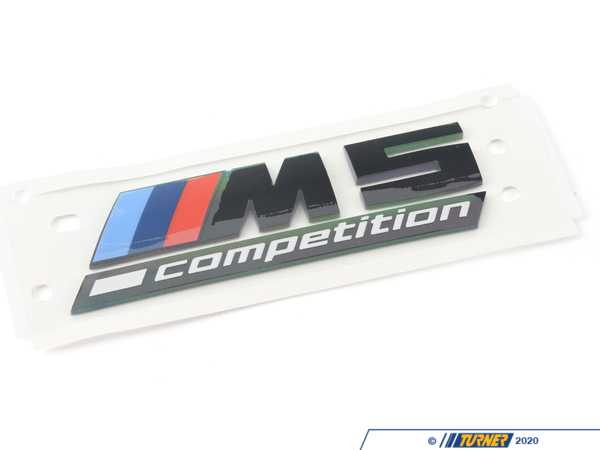 Genuine BMW Labelm5 Competition - F90 51148078714