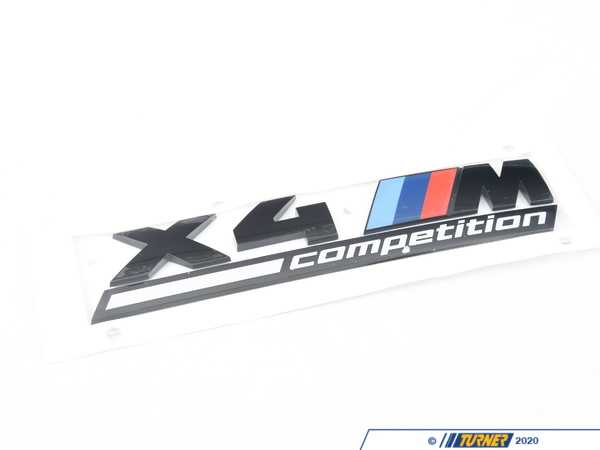 Genuine BMW Labelx4 M Competition - F98 51148077611