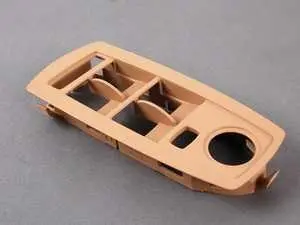 Genuine BMW Switch Cover, Front Driver S - 51413415801 - Sandbeige