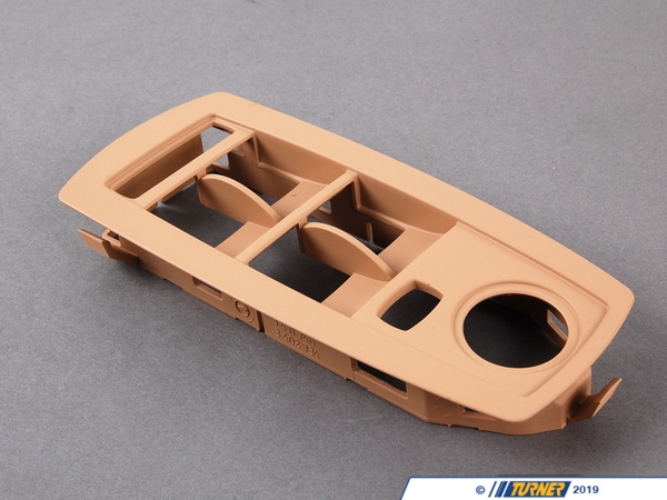 Genuine BMW Genuine BMW Switch Cover, Front Driver S - 51413415801 - Sandbeige 51413415801