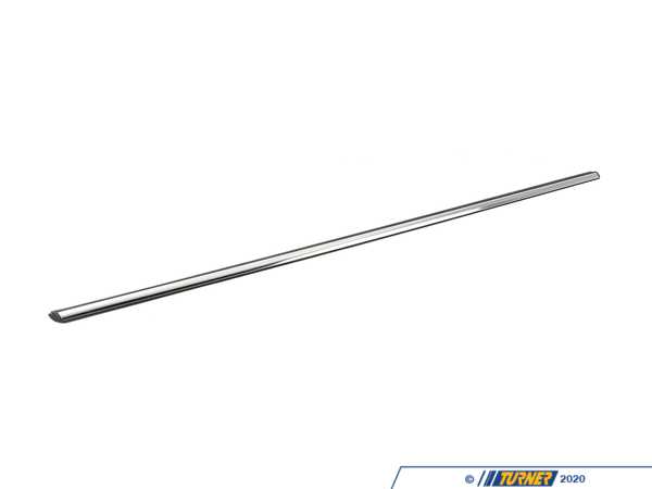 Genuine MINI Genuine MINI Molding, Side Panel, Rear Left Chrom - 51372754113 51372754113