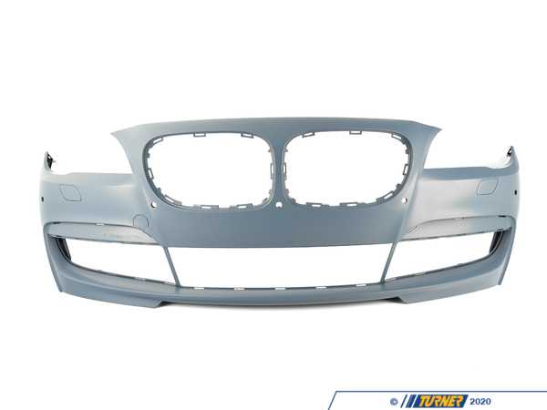 Genuine BMW Genuine BMW M Sport Front Bumper - Primered - BMW F01/02 7-Series (w/ PDC) 51118049638KT