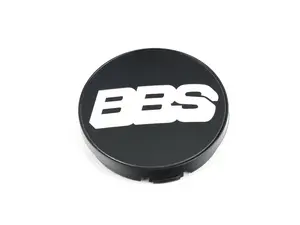 BBS Center Cap - Black/Silver - 56mm