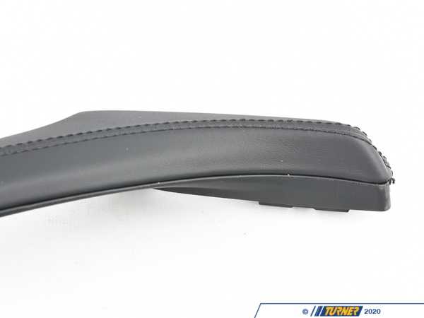 Genuine BMW Left Door Pull - Black 51417225861