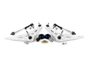 E46 Front Control Arm Swap Kit - w/ E46 Monoball Conversion Bearings - E36 Non-M, E30 Non-M