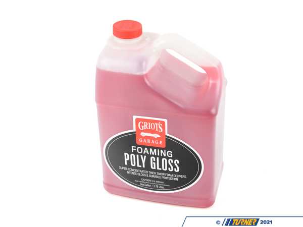 Griot's Foaming Poly Gloss - 1 Gallon B3301