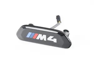 Genuine BMW Black Illuminated M3 Backrest Trim - F82 F83 M4