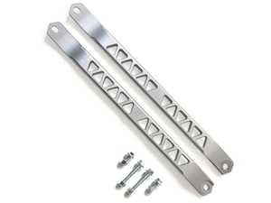 Burger Motorsports Billet Strut Cross Braces - Silver - G20 M340i 330i, G42 M240i 230i