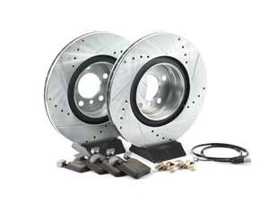 Power Stop Z26 Street Warrior Brake Kit - Rear - F22/23 228/230/M235/M240, F30 320/328, F32 428