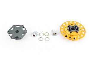 OMP Racing Steering Wheel Quick Release - 6 Holes w/Electrical Connector - Bolt On