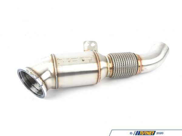 VRSF VRSF Catted Downpipe Upgrade - Brushed Finish - G20/G22/G26/G05 M340i/M440i/X5 40i 10202011