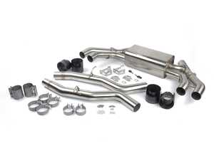 Dinan Free Flow Axle-Back Exhaust - BlackTips - F97/F98 X3/X4