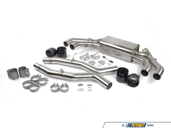 Dinan Dinan Free Flow Axle-Back Exhaust - BlackTips - F97/F98 X3/X4 D660-0086-BLK