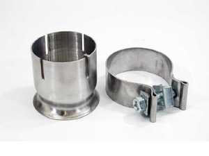 Exhaust Adapter With Flared End, 70mm Diameter Pipe