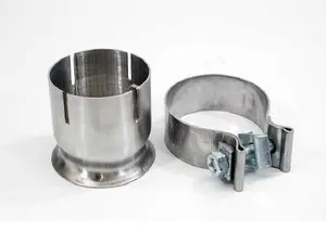 Exhaust Adapter With Flared End, 70mm Diameter Pipe