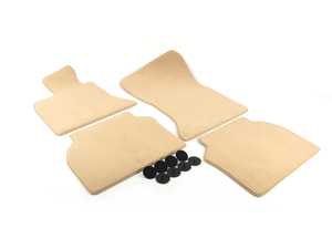 Genuine BMW Set Of Floor Mats Velours Venetobeige - F07