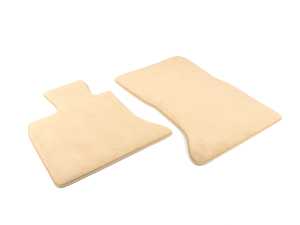 Genuine BMW Driver Side Floor Mat - Venetobeige Velour F07