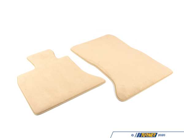 Genuine BMW Genuine BMW Driver Side Floor Mat - Venetobeige Velour F07 51477230456