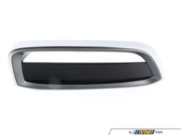 Genuine BMW Genuine BMW Trim Grill, Painted, Right - 51137370636 51137370636