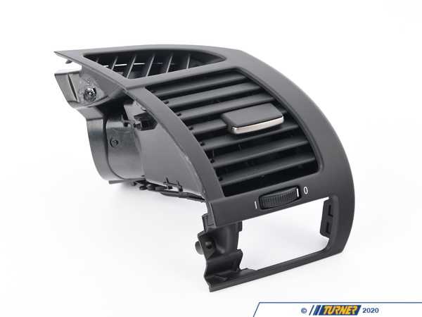 Genuine BMW Fresh Air Grille - Black Right - Z4 64226954302