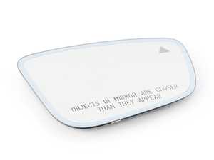 Genuine BMW Mirror Glas, Convex, Right - 51167407168
