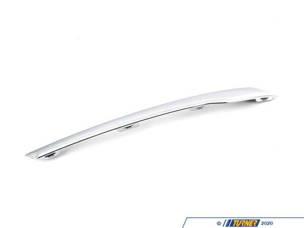 Genuine BMW CHROME CLIP, LEFT 51117442493